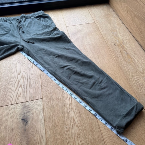 OAK + FORT SAGE GREEN LOUNGE PANTS - XS - Picture 6 of 17